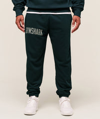 Worn Graphic Jogger - Deep Petrol Blue