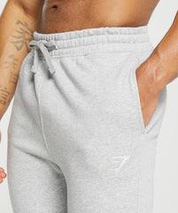 Crest Joggers - Light Grey Marl