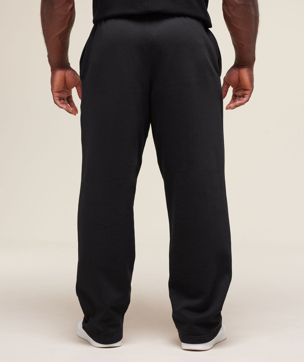 Built Different Straight Leg Joggers - Black