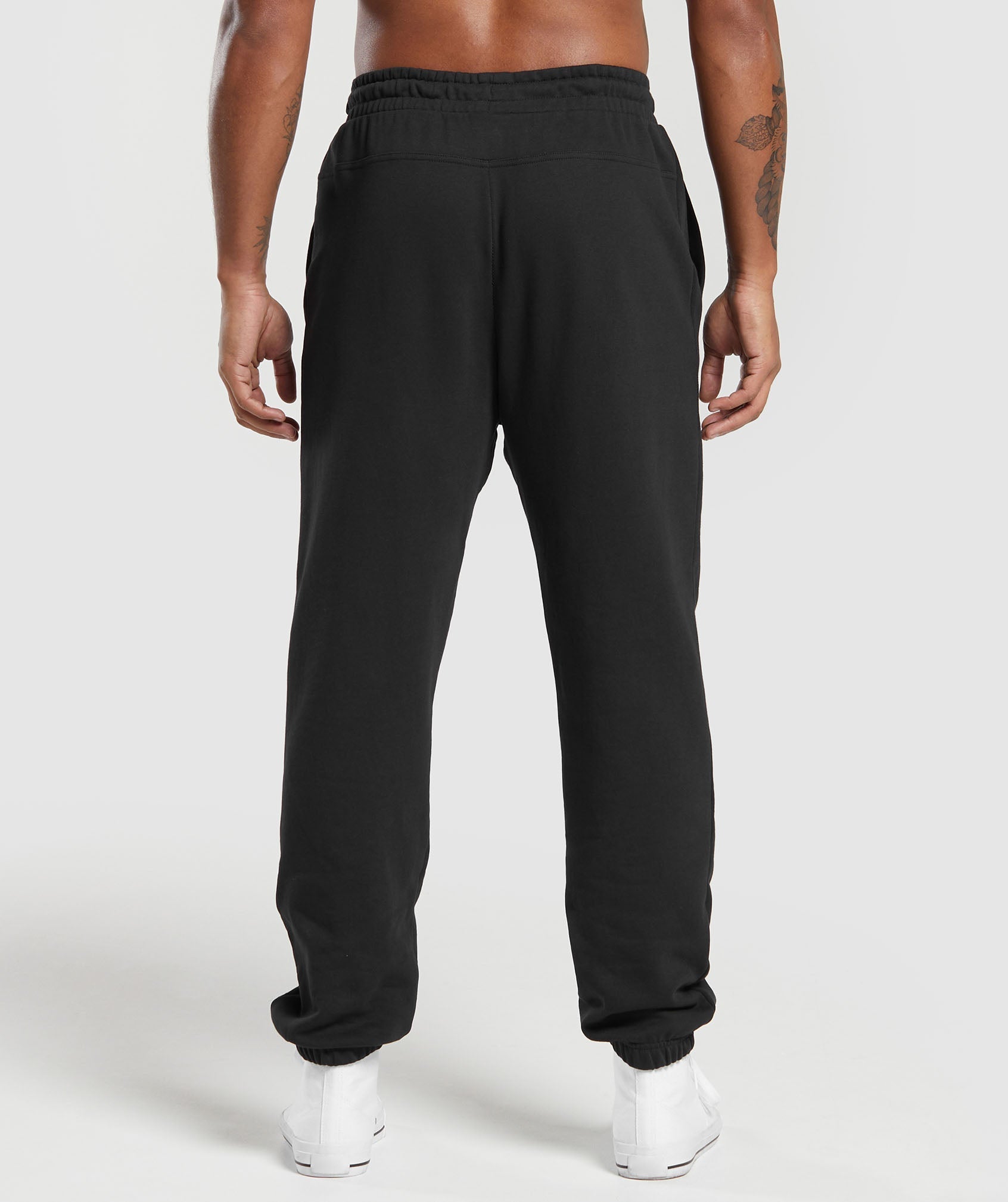 Global Lifting Oversized Joggers - Black