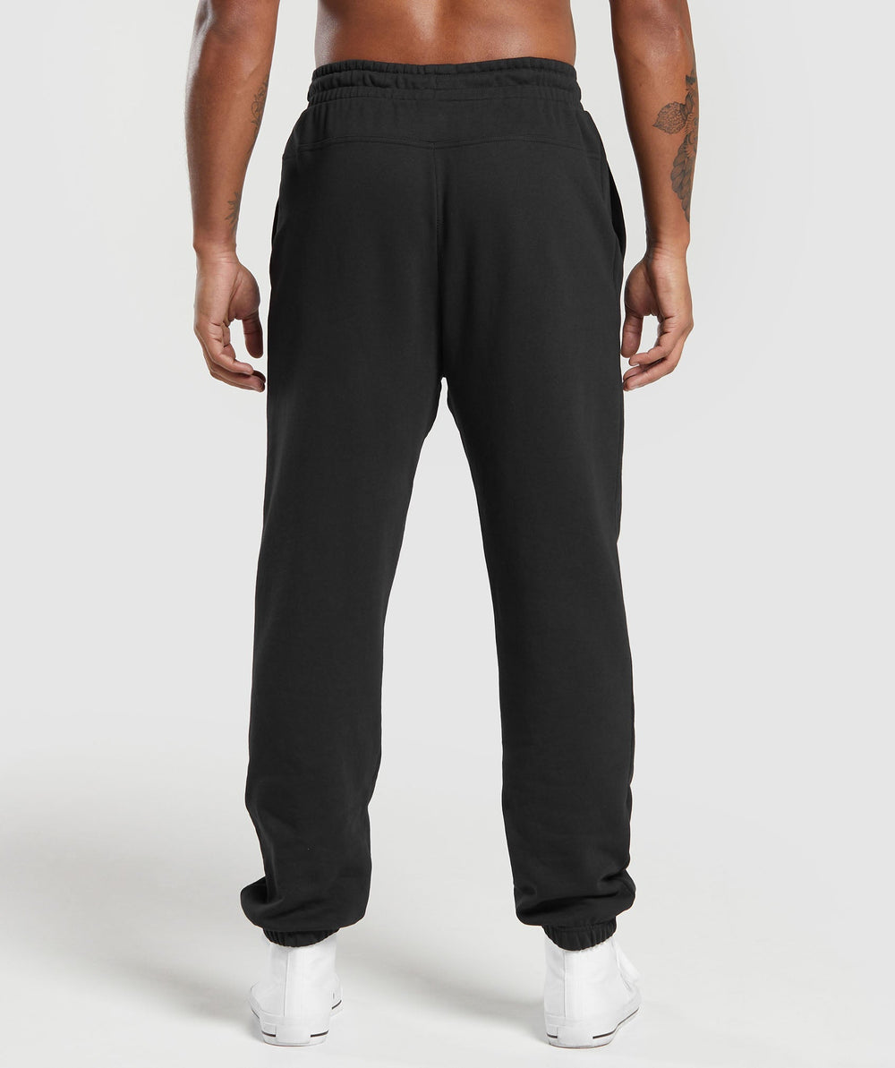 Global Lifting Oversized Joggers - Black