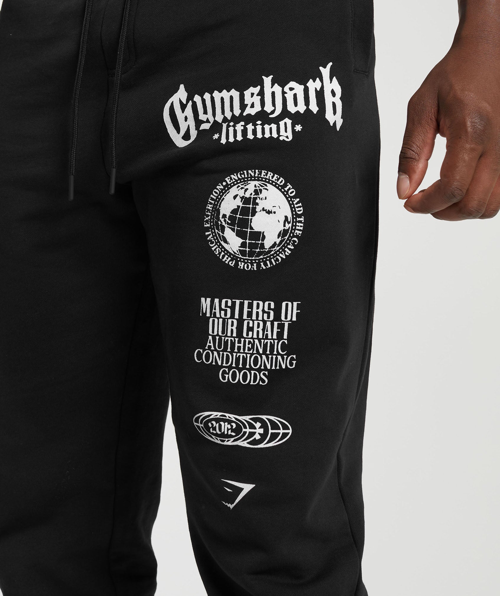 Global Lifting Oversized Joggers - Black