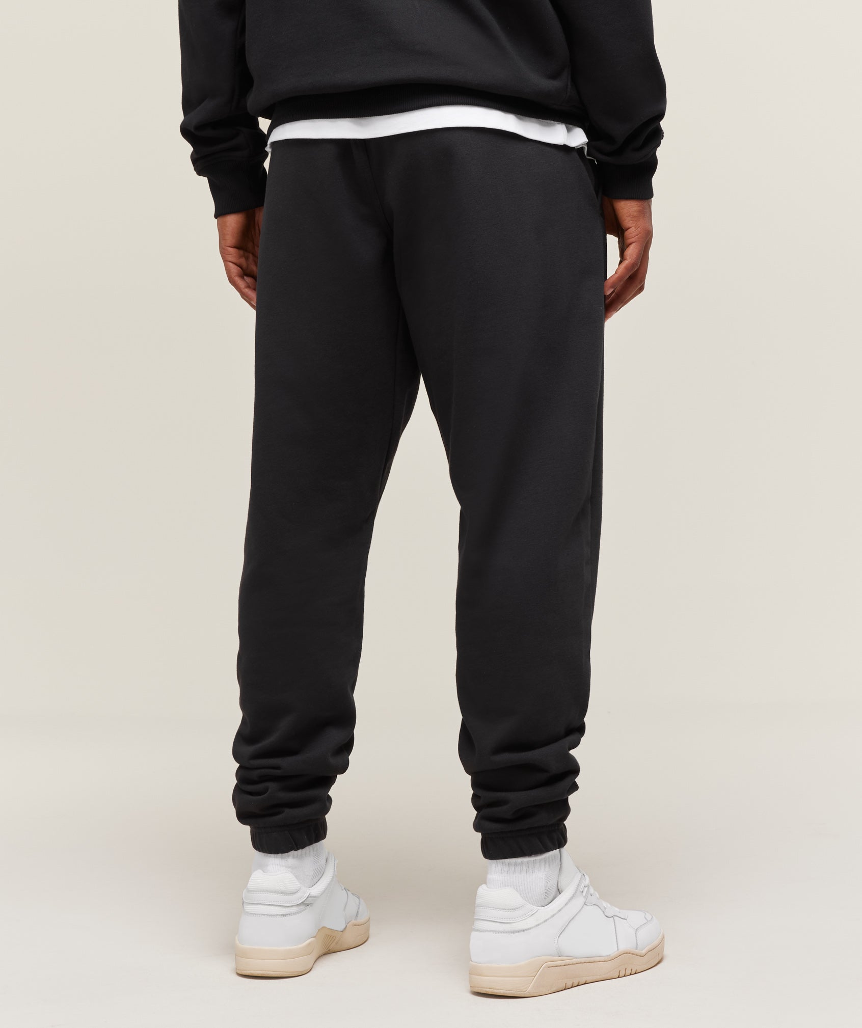 Essential Oversized Joggers - Black