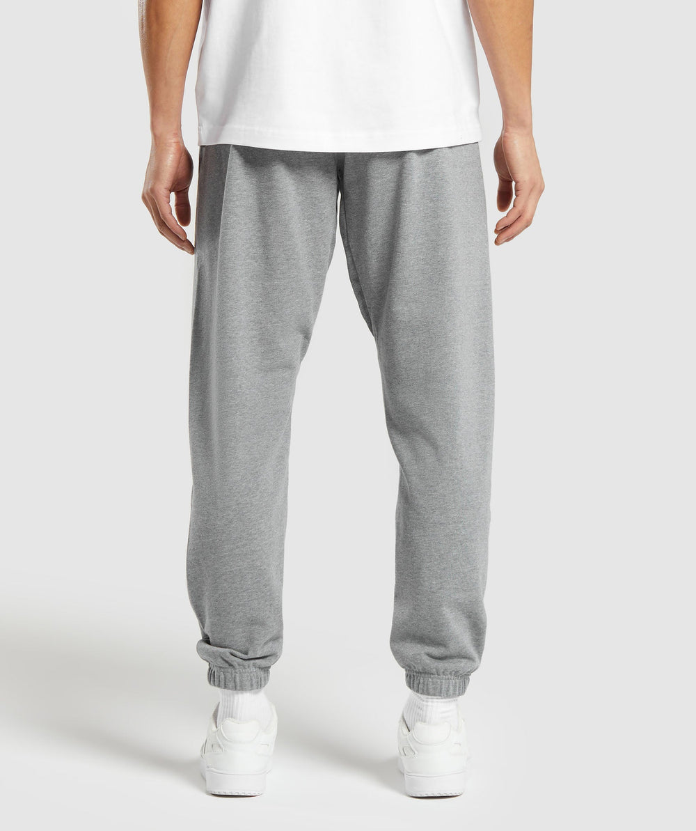 Essential Oversized Joggers - Charcoal Grey Marl