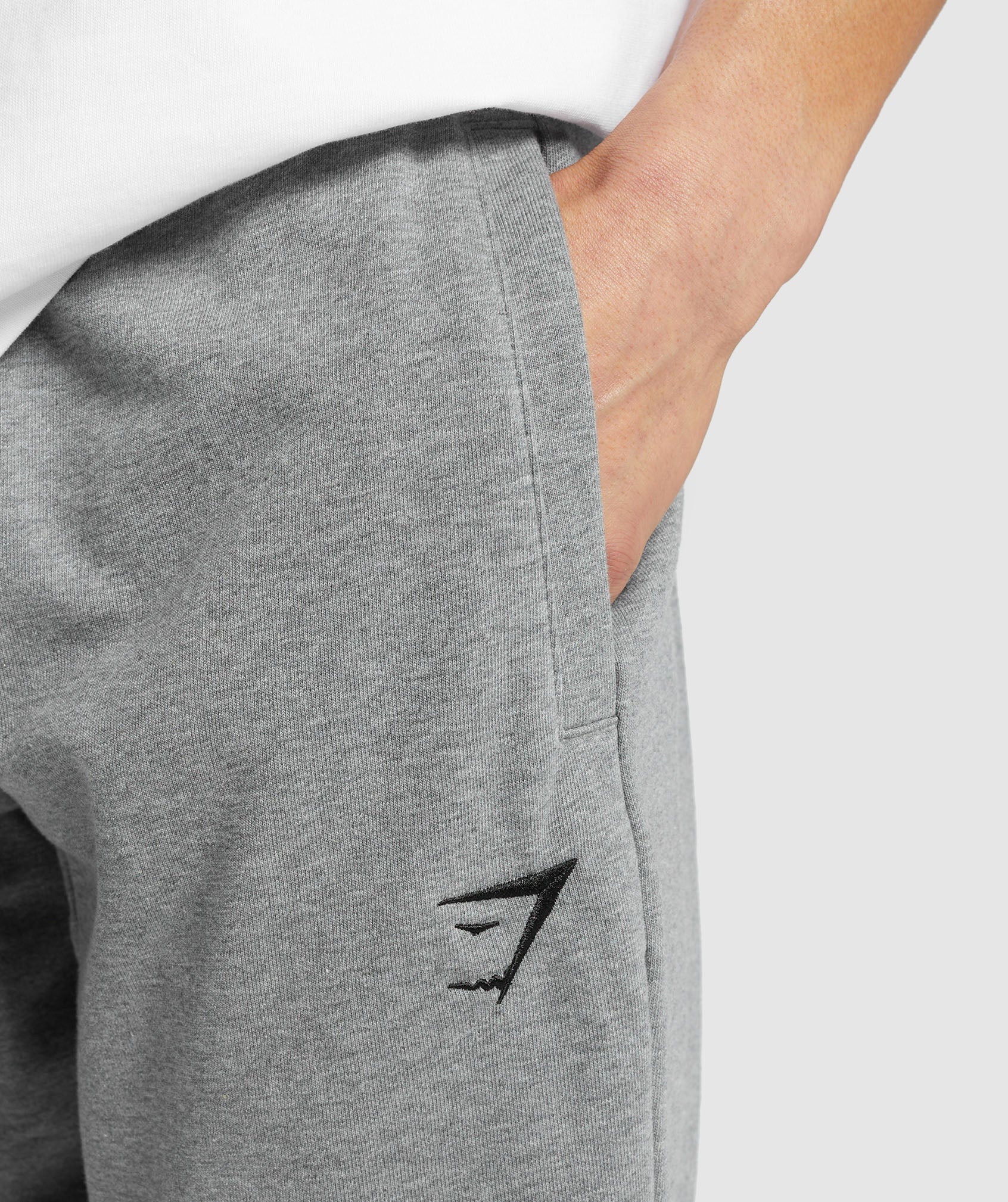 Essential Oversized Joggers - Charcoal Grey Marl