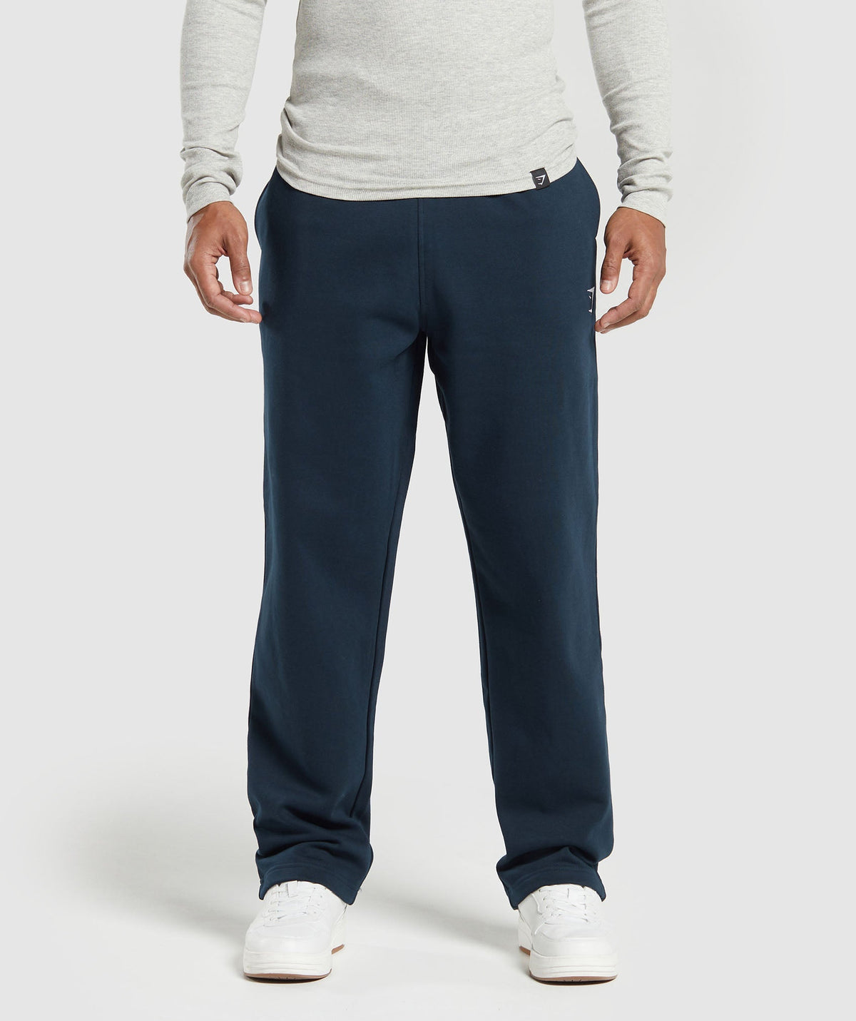 Crest Straight Leg Joggers - Navy