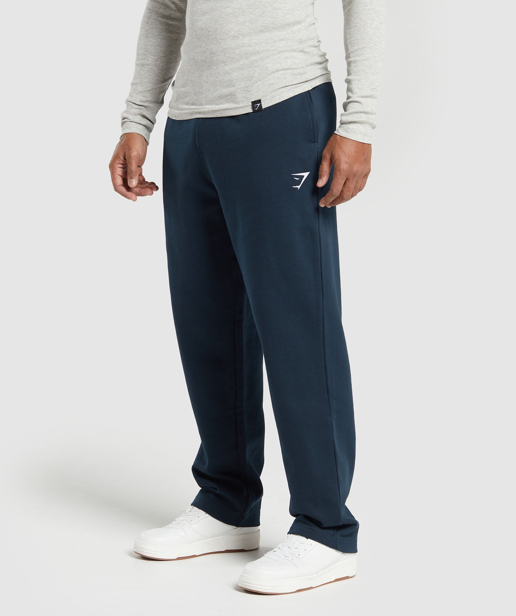 Crest Straight Leg Joggers - Navy