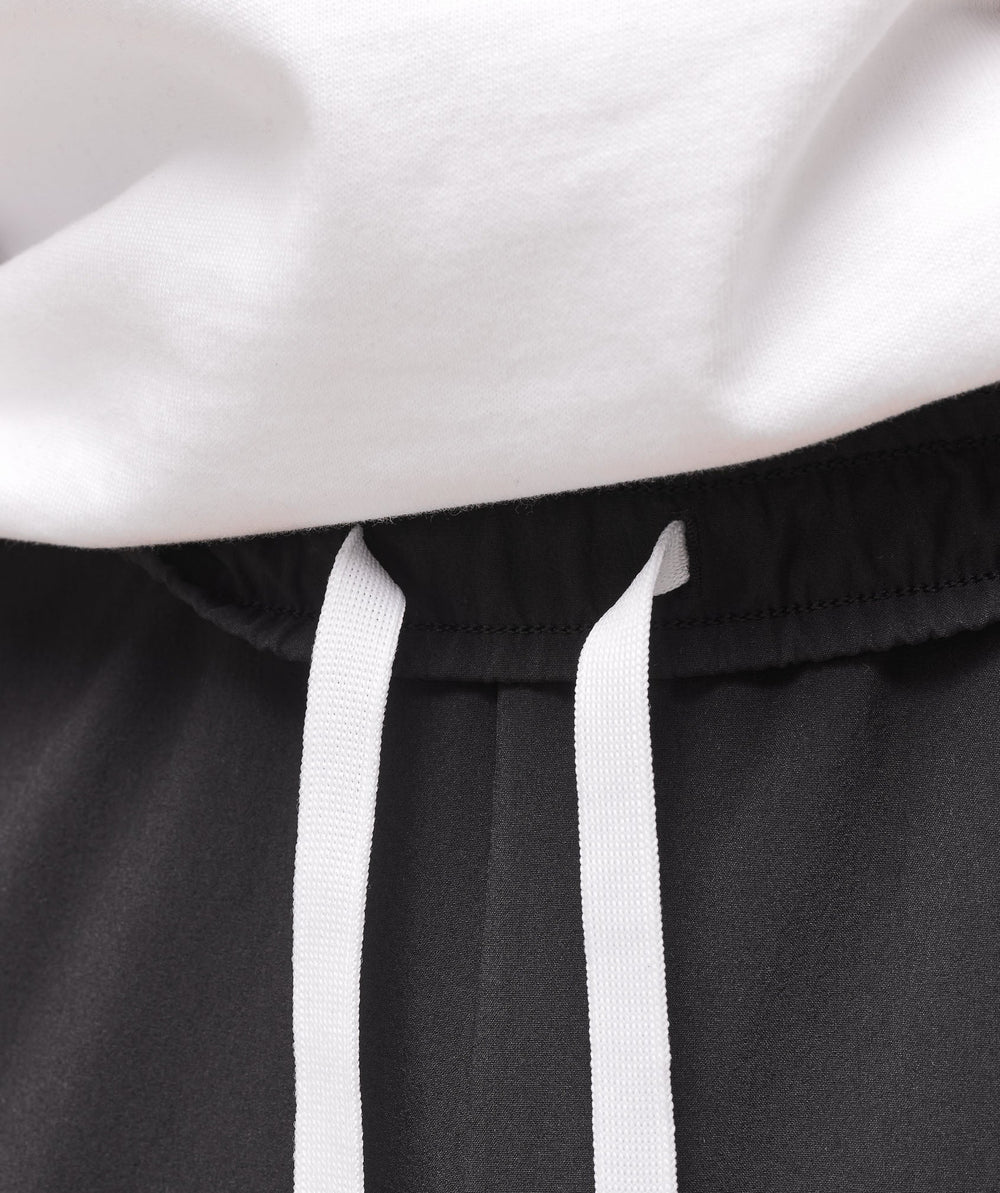 Retro Side Stripe Joggers - Black
