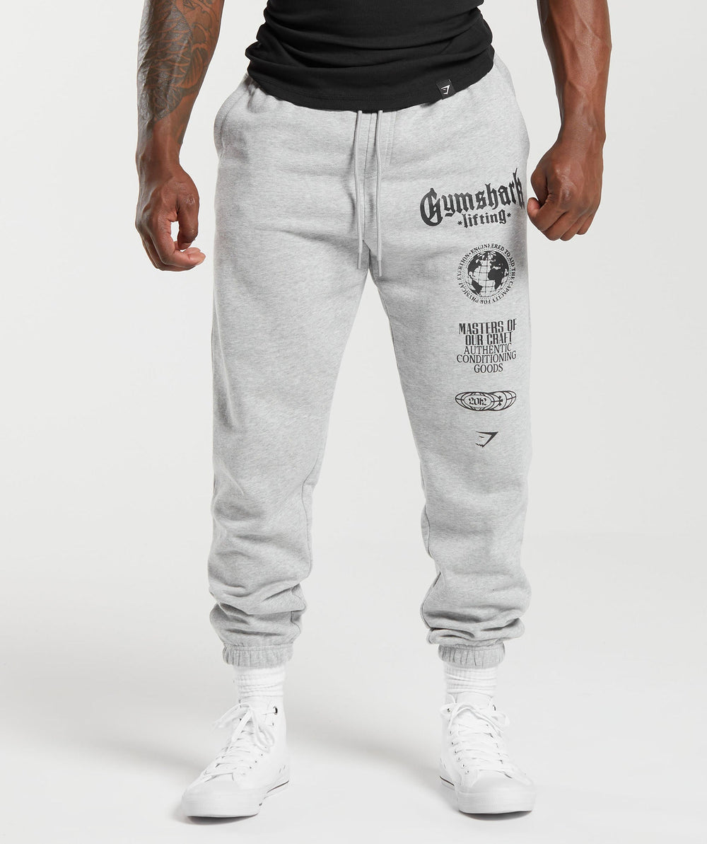Global Lifting Oversized Joggers - Grey