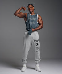 Global Lifting Oversized Joggers - Grey