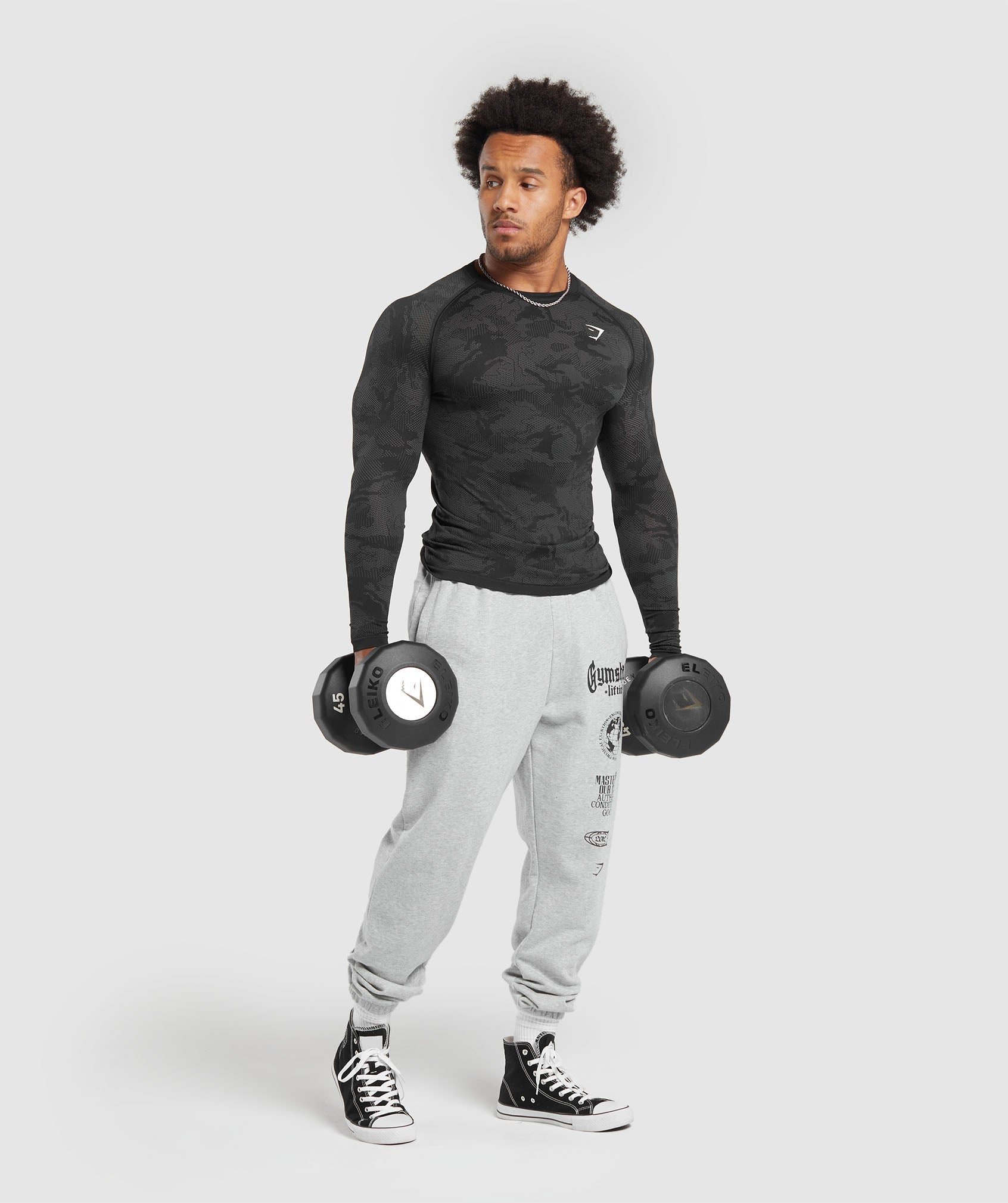 Global Lifting Oversized Joggers - Grey
