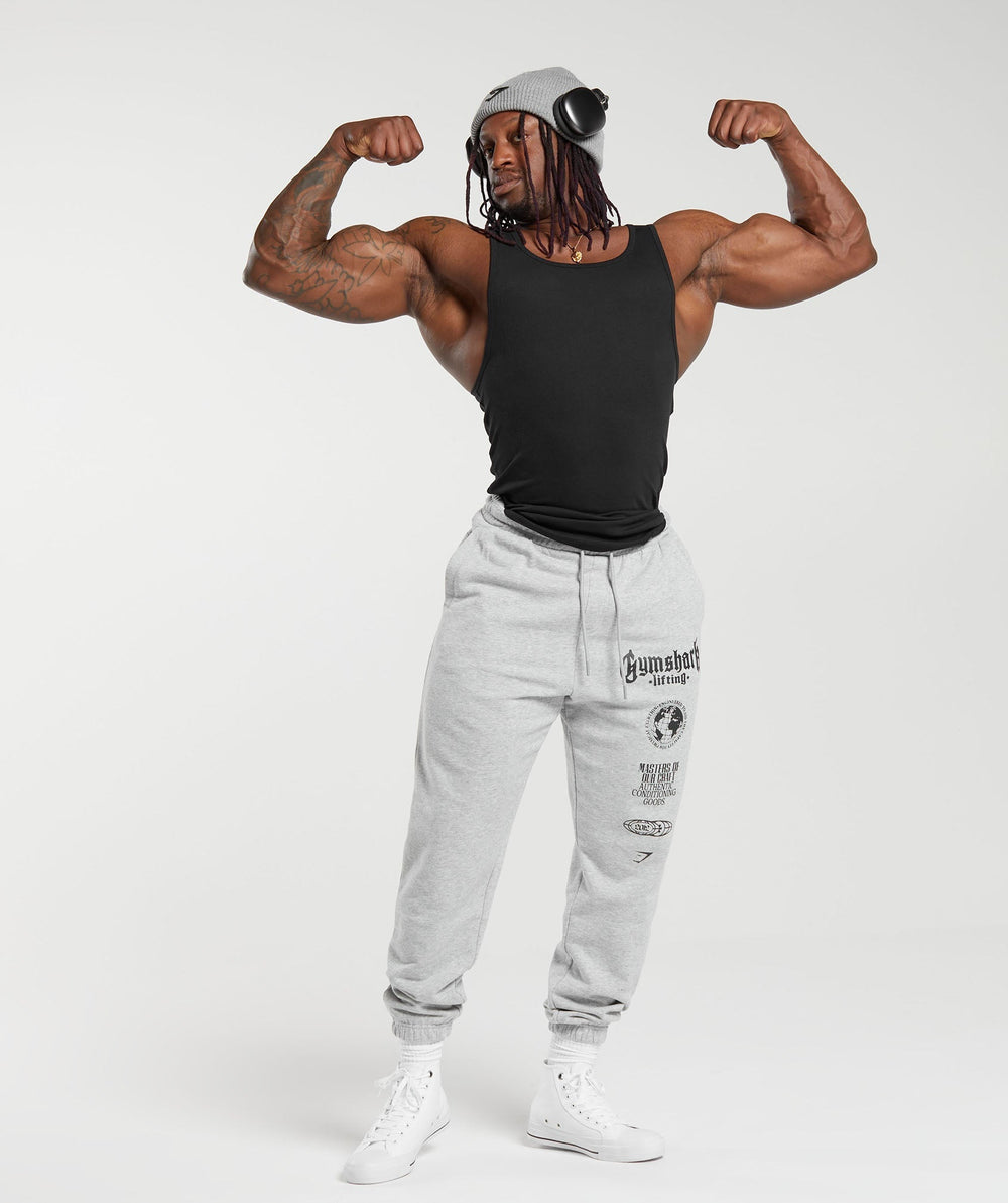 Global Lifting Oversized Joggers - Grey