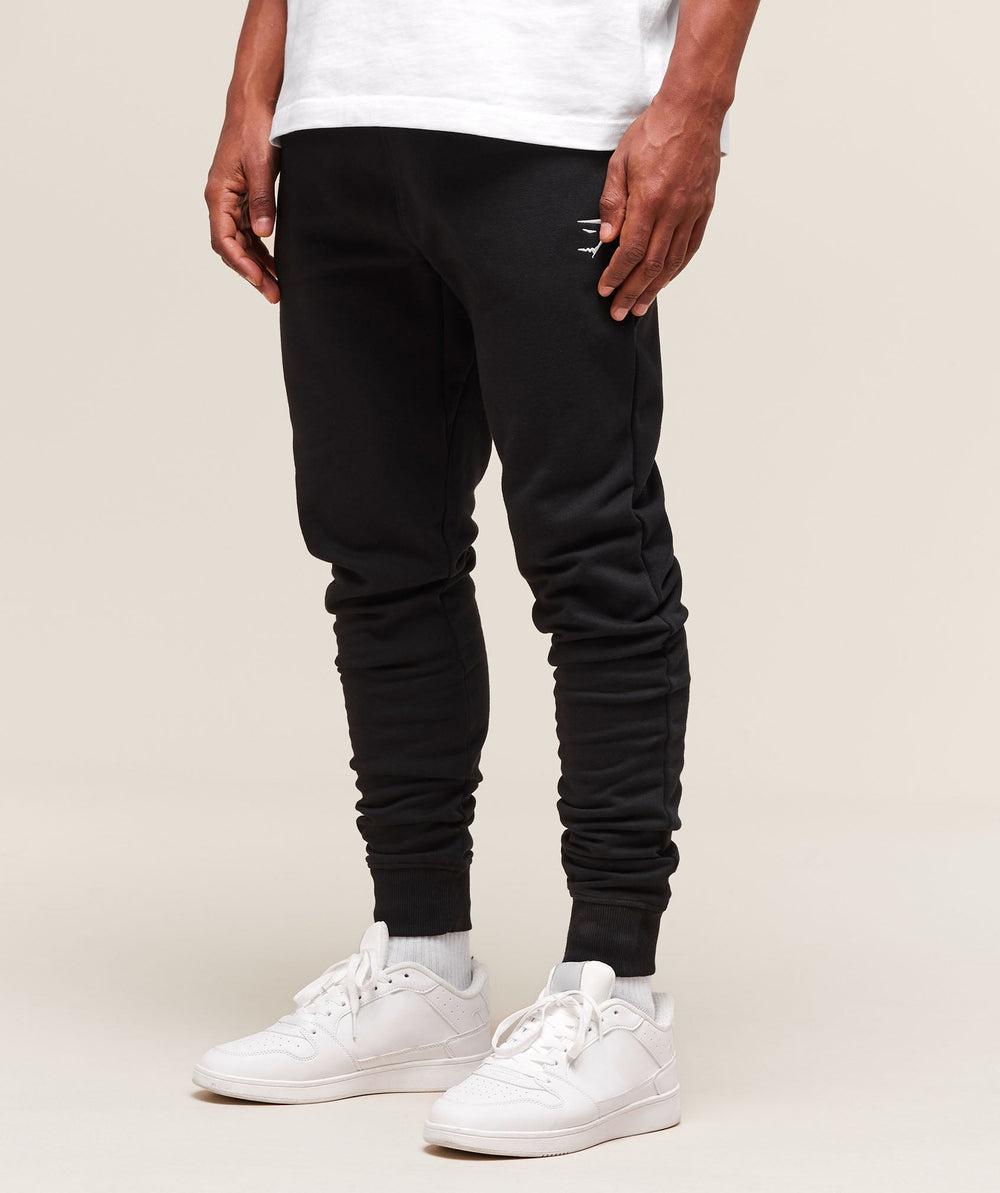 Crest Tall Joggers - Black