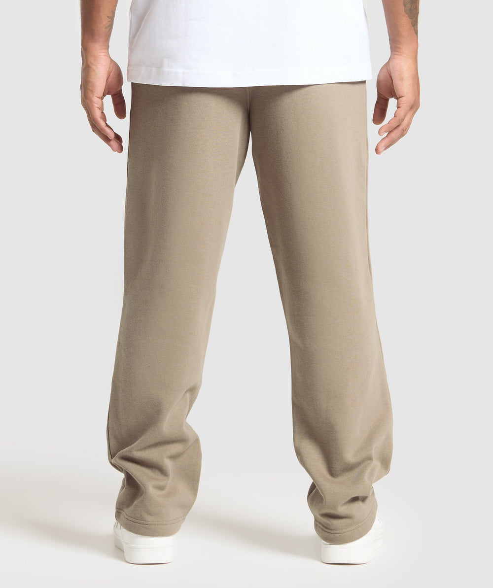 Crest Straight Leg Joggers - Lifestyle Brown