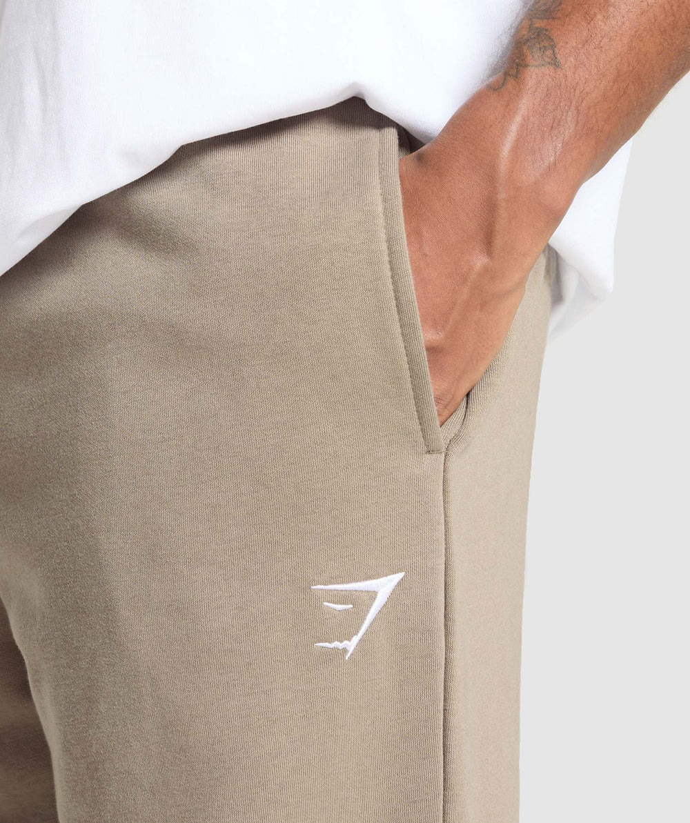 Crest Straight Leg Joggers - Lifestyle Brown