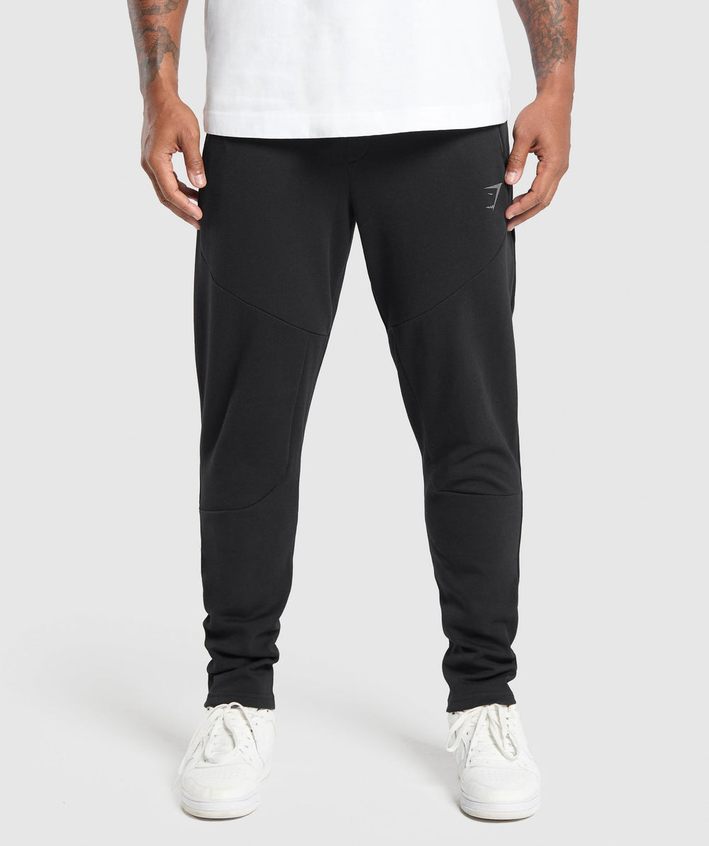Interlock Tech Joggers - Blackk