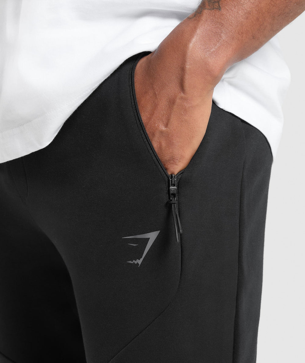 Interlock Tech Joggers - Blackk