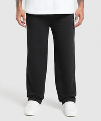 Rest Day Essentials Straight Leg Joggers - Black