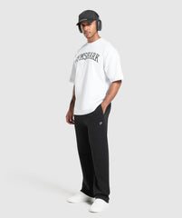 Rest Day Essentials Straight Leg Joggers - Black