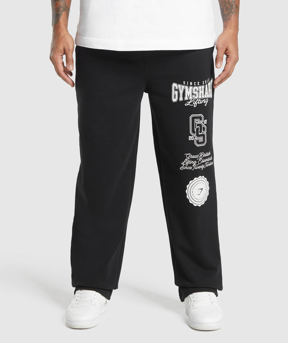 Lifting Essentials Straight Leg Pant - Black