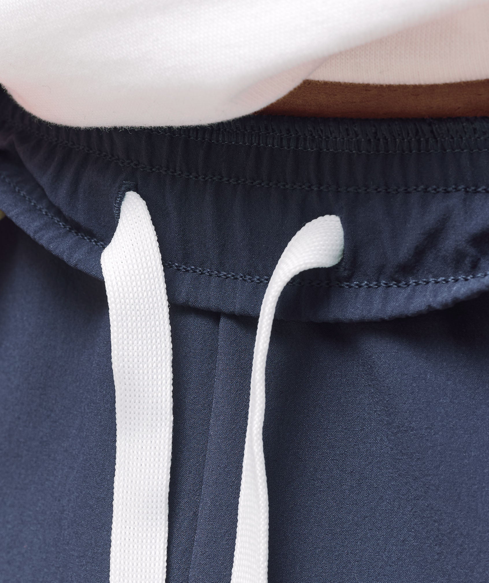 Retro Side Stripe Joggers - Heavy Blue