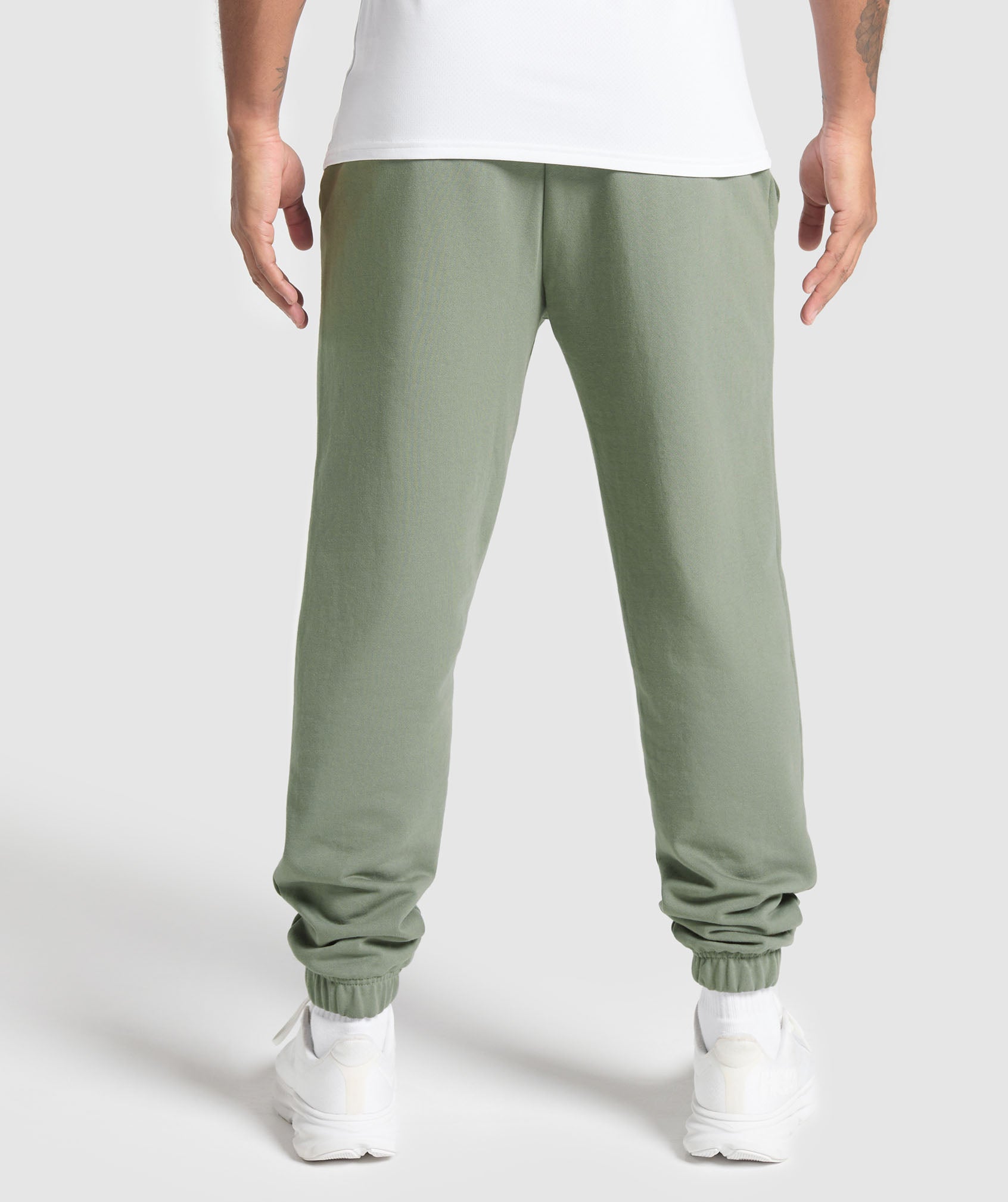 Running Graphic Joggers - Unit Green