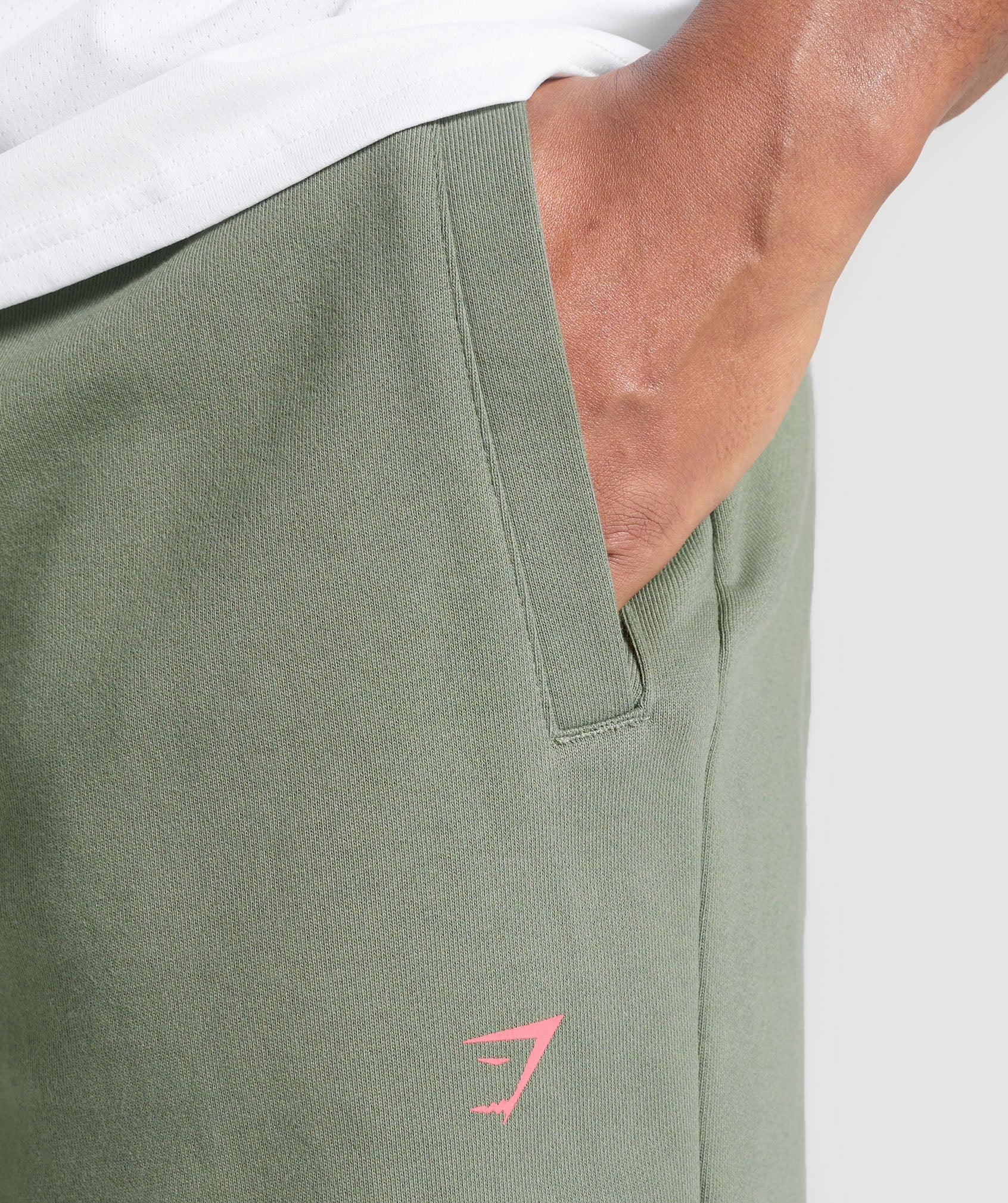 Running Graphic Joggers - Unit Green
