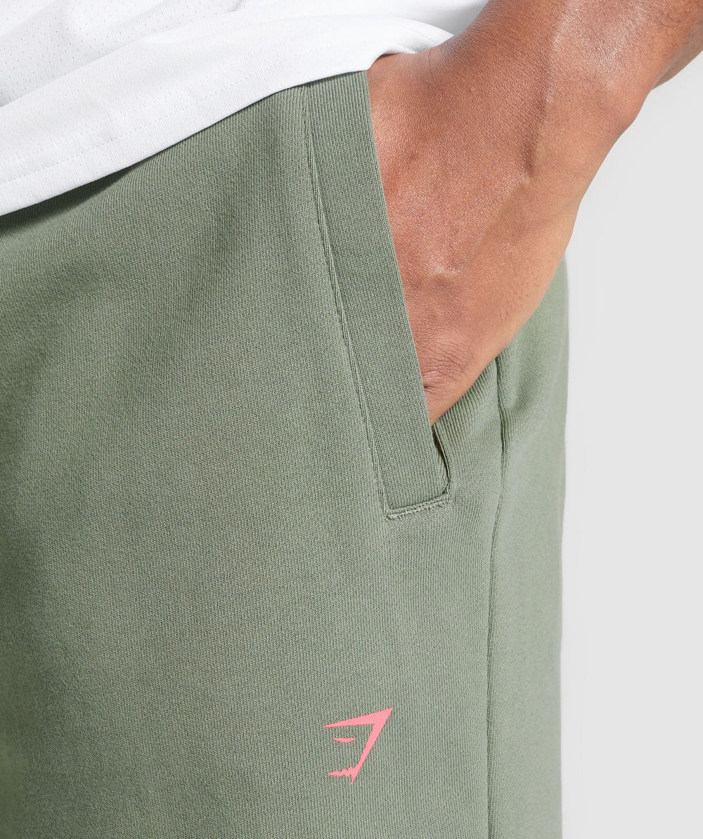 Running Graphic Joggers - Unit Green