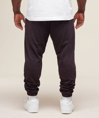 Essential Oversized Joggers - Plum Brown