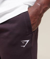 Essential Oversized Joggers - Plum Brown