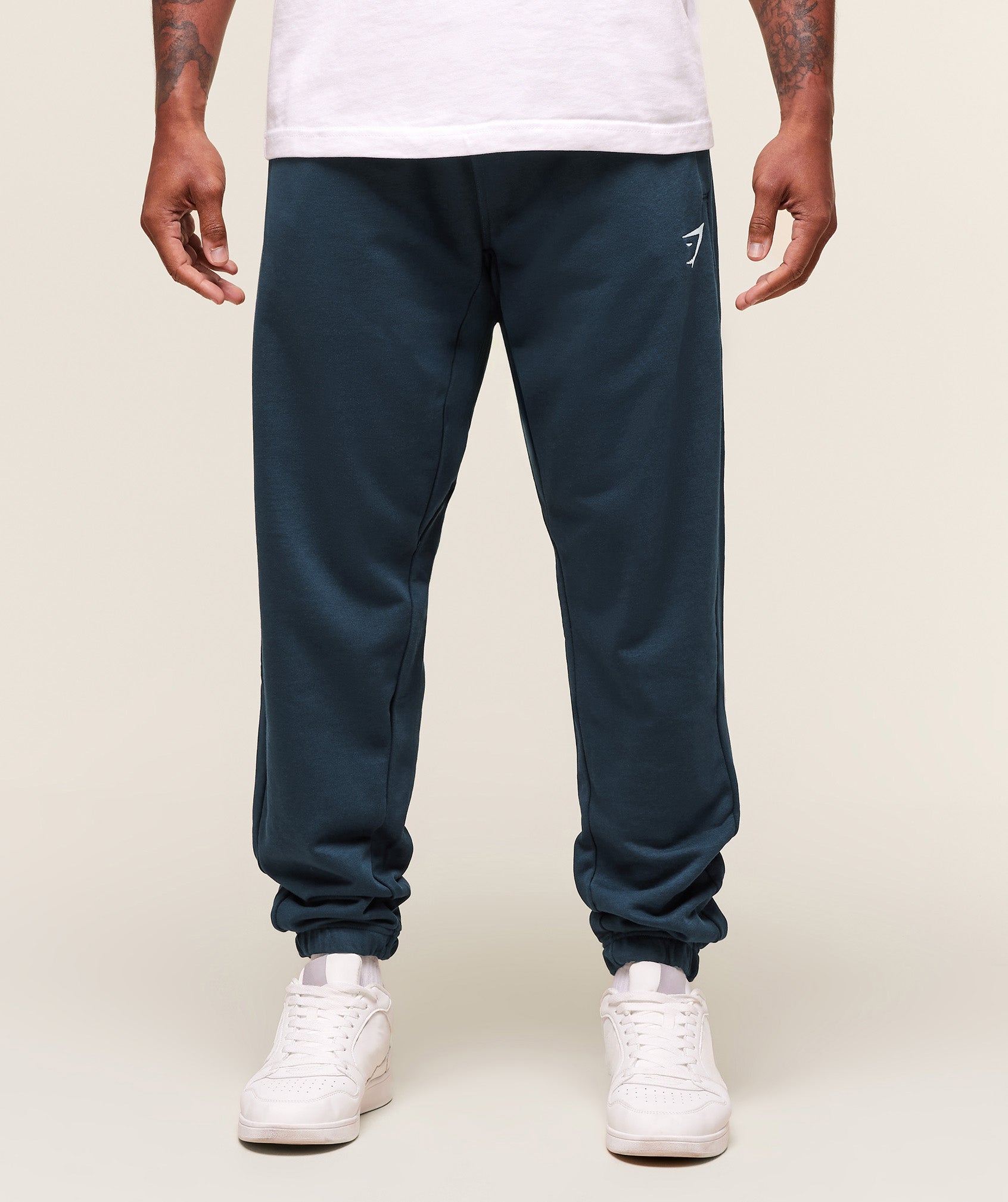 Essential Oversized Joggers - Navy