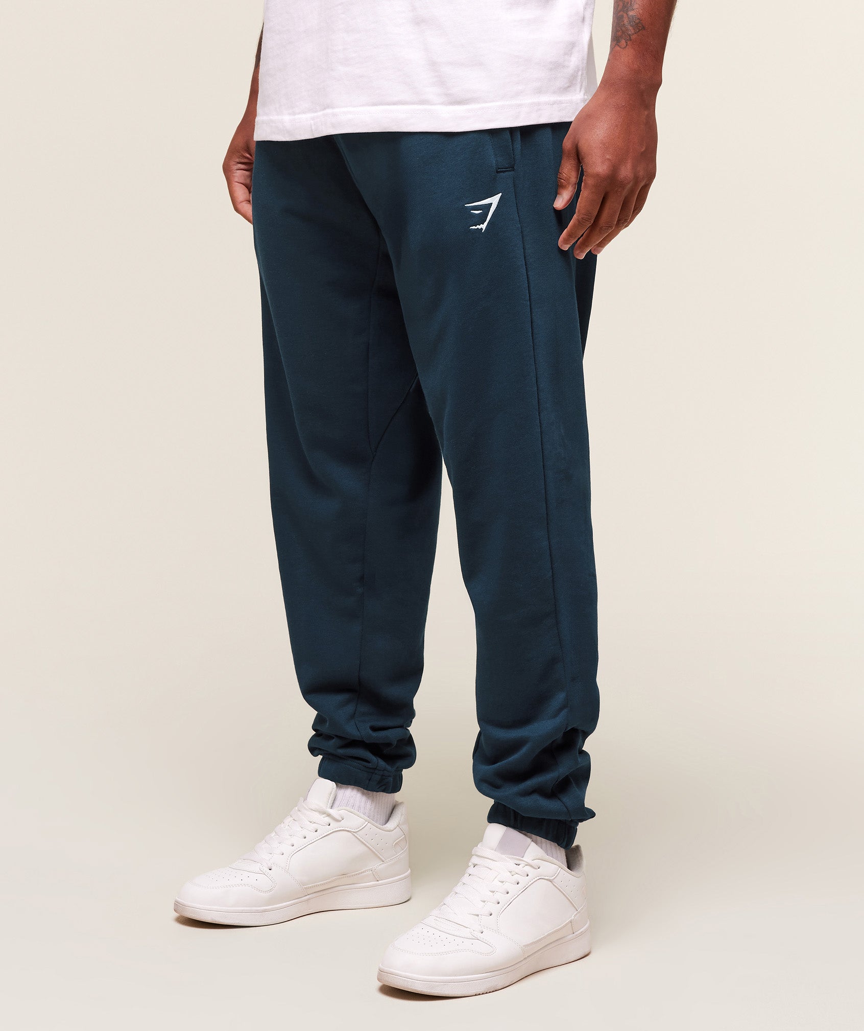 Essential Oversized Joggers - Navy