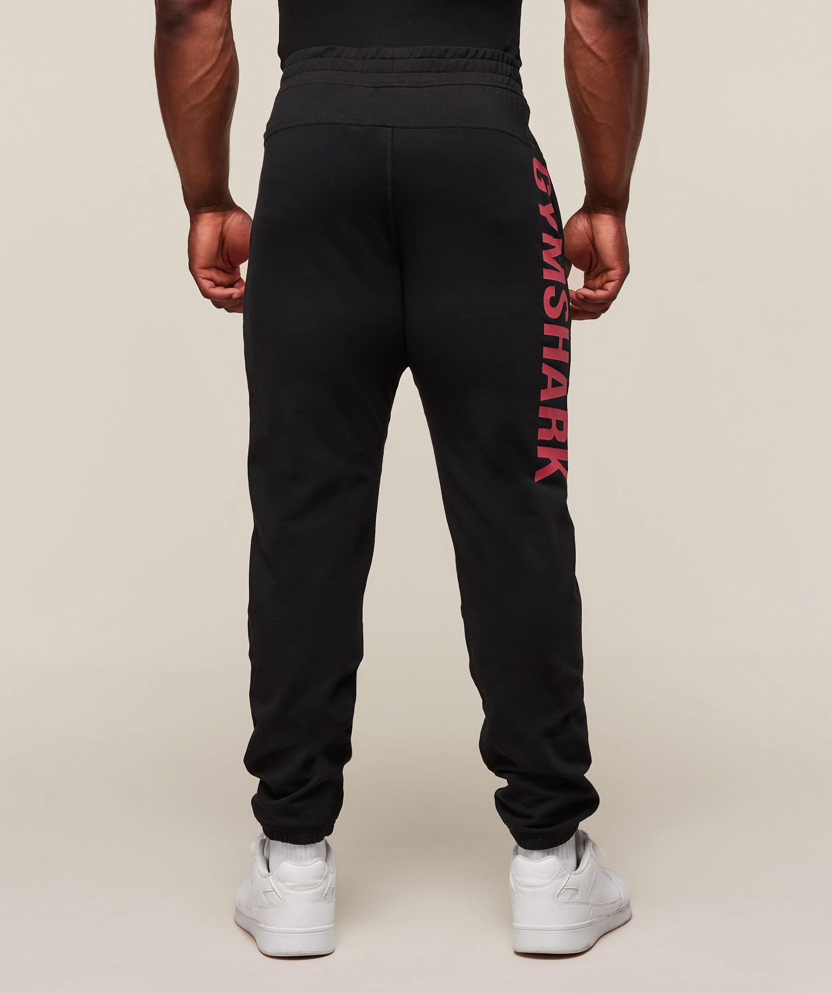 Prime Joggers - Black/Vivid Red