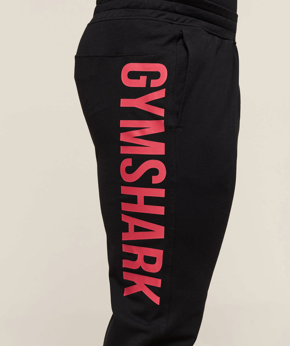 Prime Joggers - Black/Vivid Red