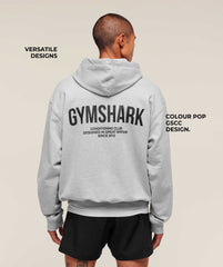 Conditioning Club Hoodie - Light Grey Core Marl