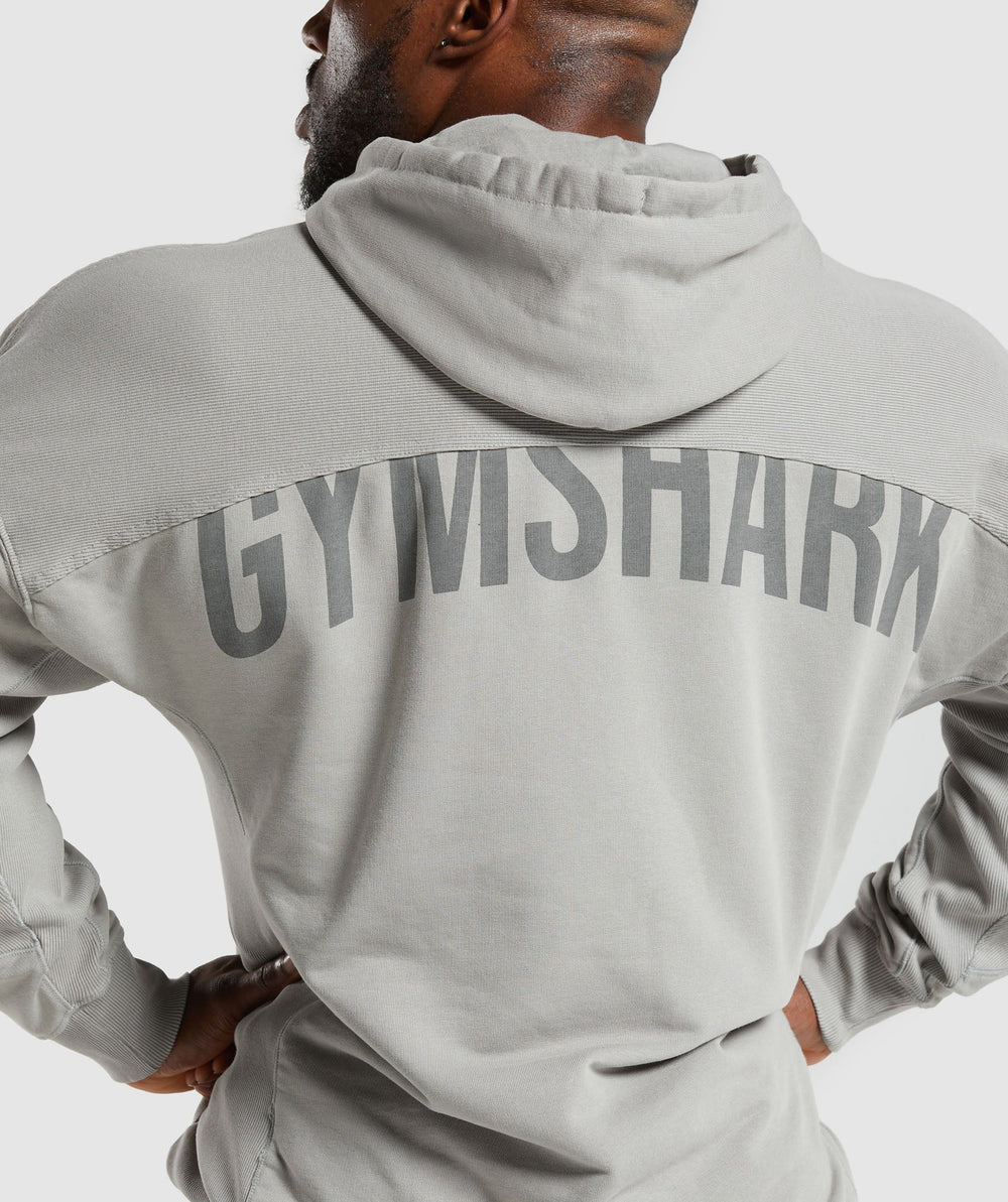 Power Washed Hoodie - Smokey Grey