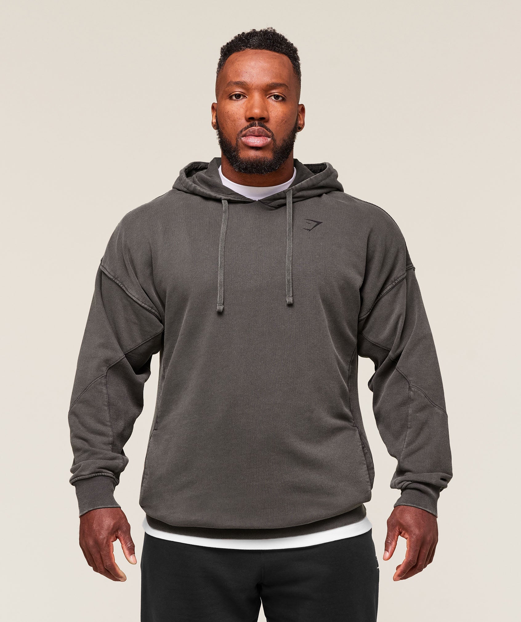 Power Washed Hoodie - Onyx Grey