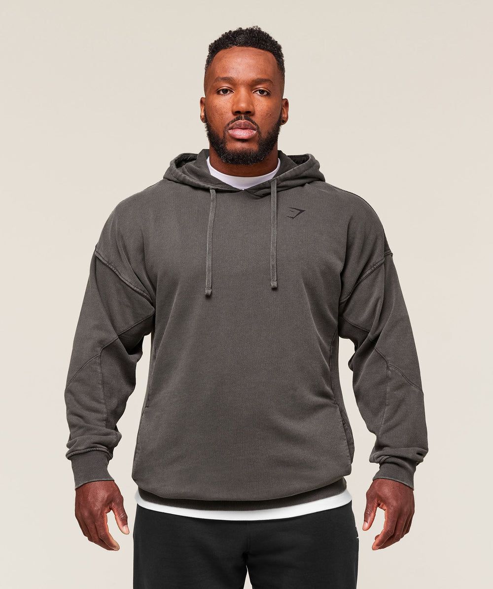 Power Washed Hoodie - Onyx Grey