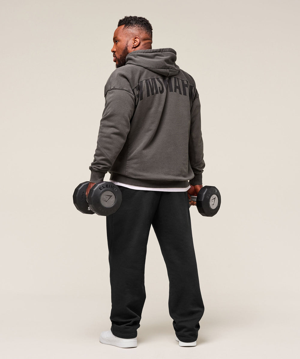 Power Washed Hoodie - Onyx Grey