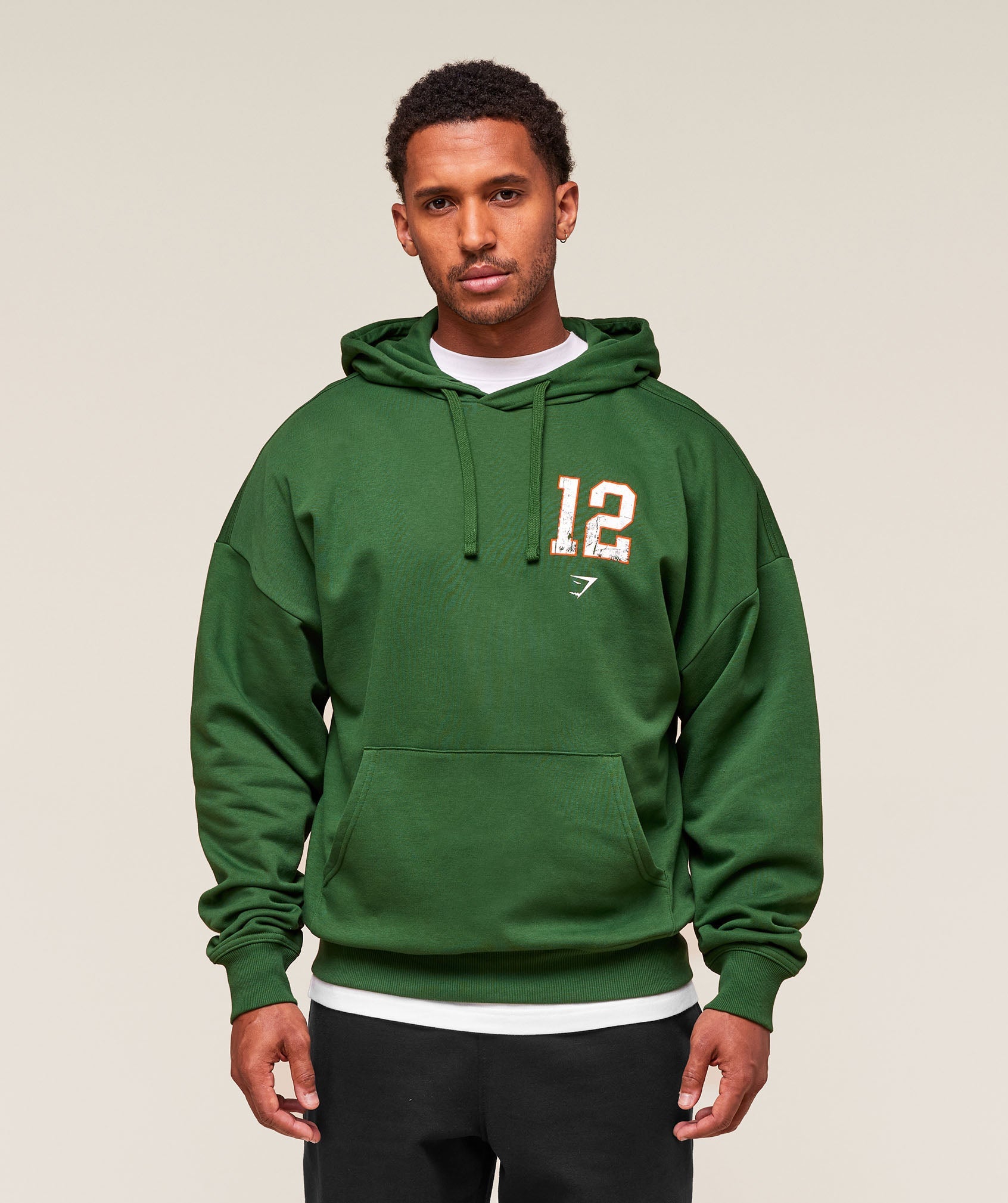 Collegiate Graphic Hoodie - Athletic Green