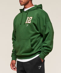 Collegiate Graphic Hoodie - Athletic Green