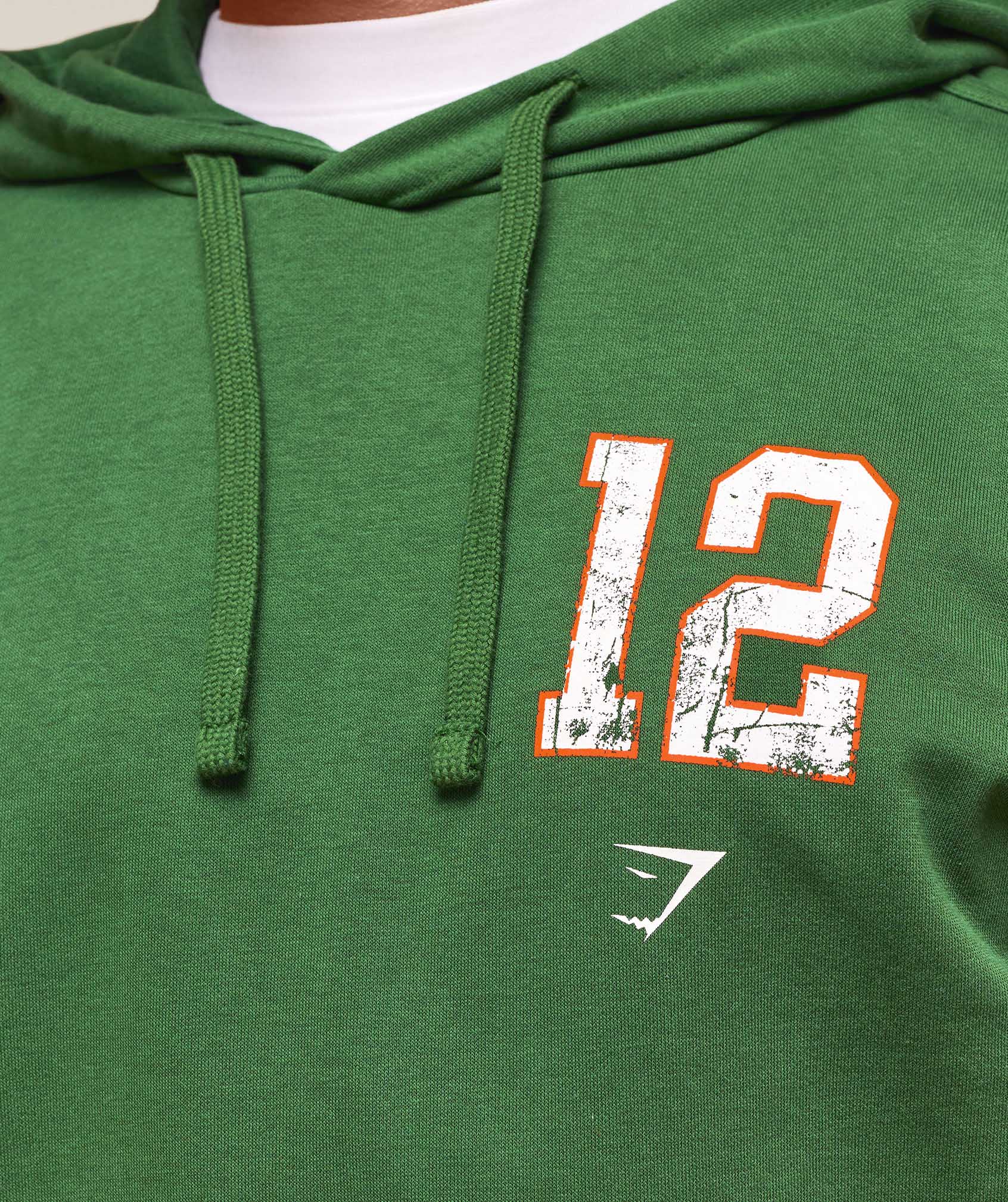 Collegiate Graphic Hoodie - Athletic Green
