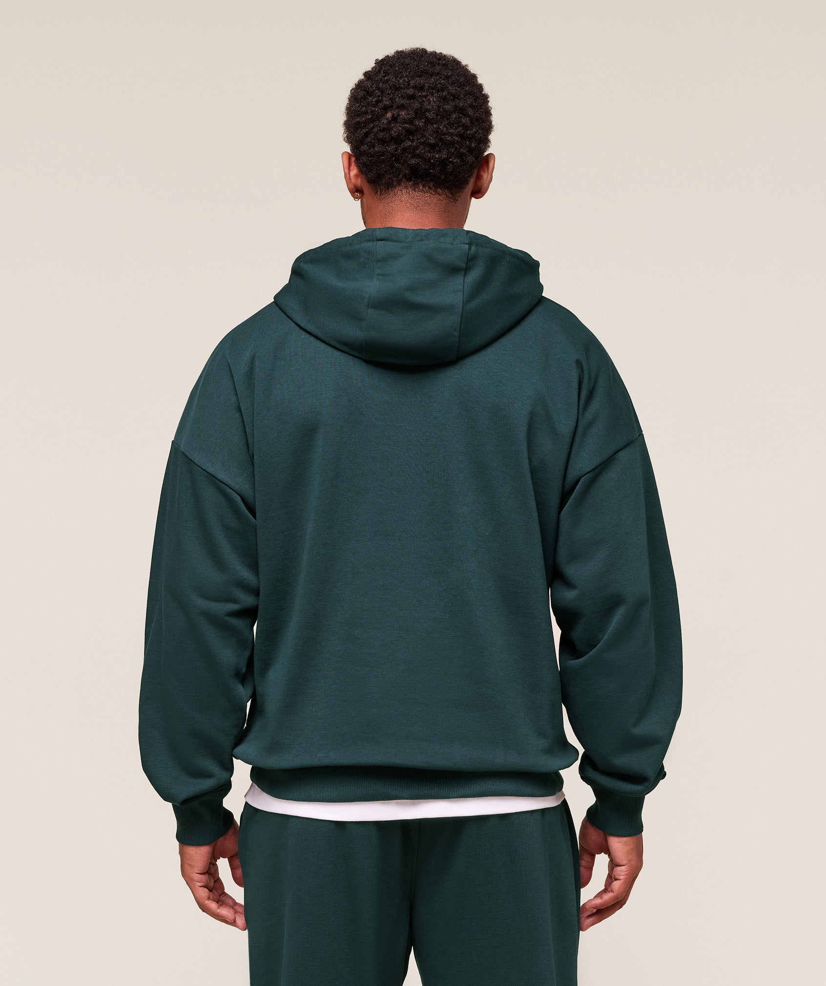 Worn Graphic Hoodie - Deep Petrol Blue