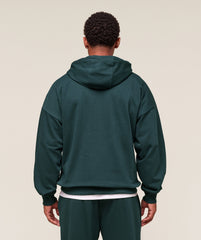 Worn Graphic Hoodie - Deep Petrol Blue