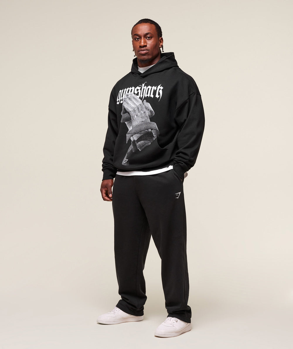 Prayer Hands Hoodie - Black