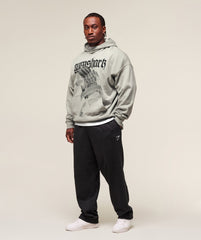 Prayer Hands Hoodie - Stone Grey