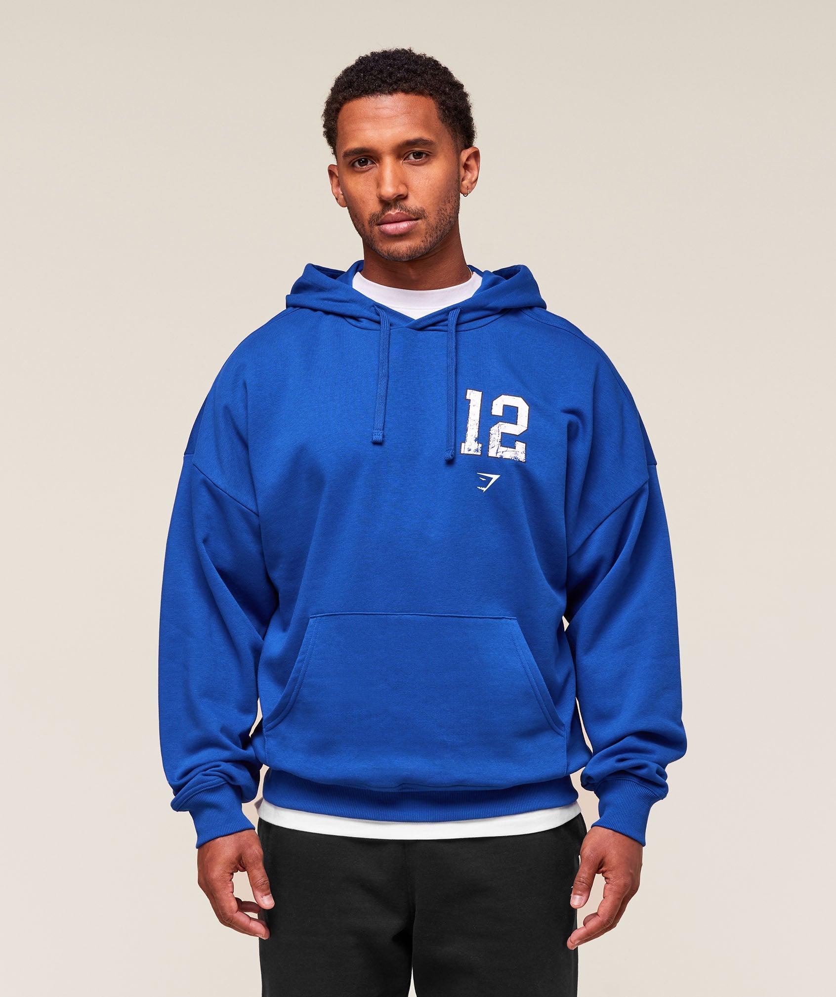 Collegiate Graphic Hoodie - Athletic Blue