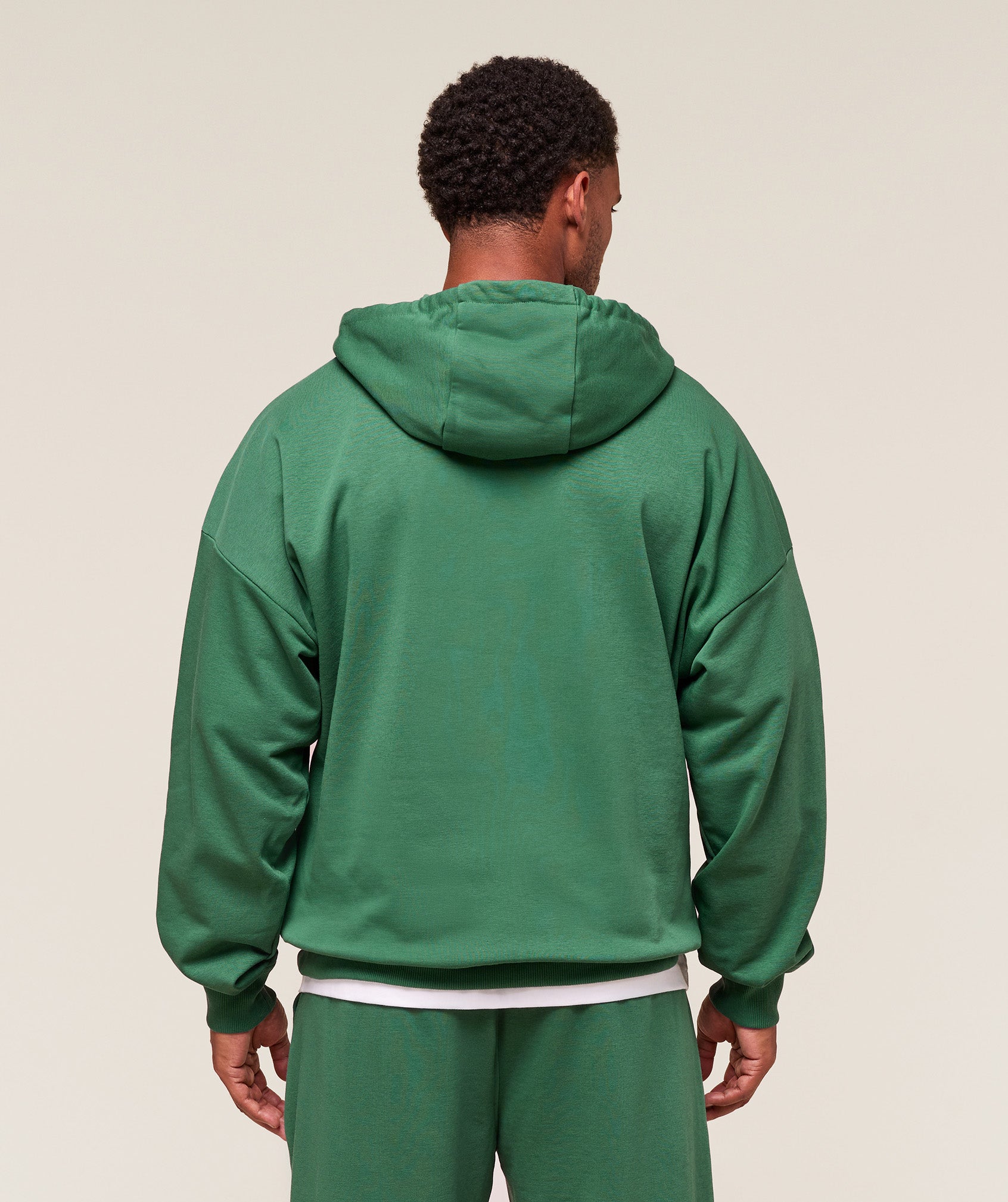 Worn Graphic Hoodie - Lift Green