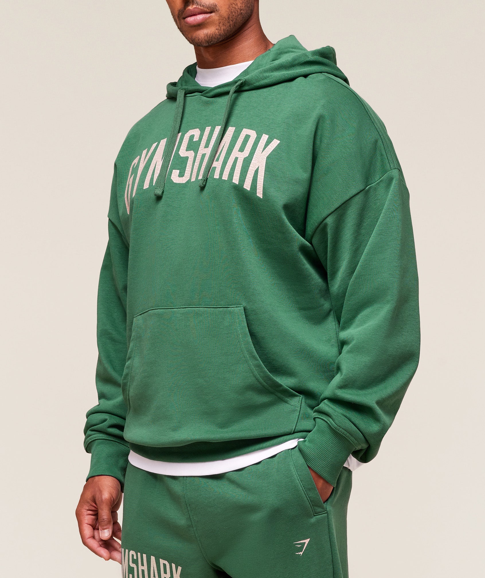 Worn Graphic Hoodie - Lift Green