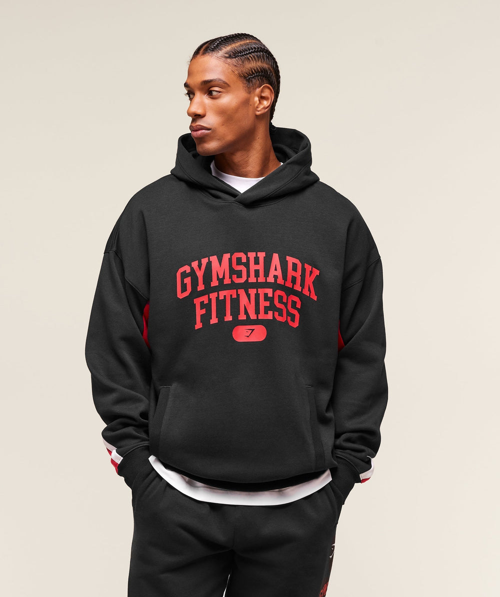 Varsity Hoodie - Black